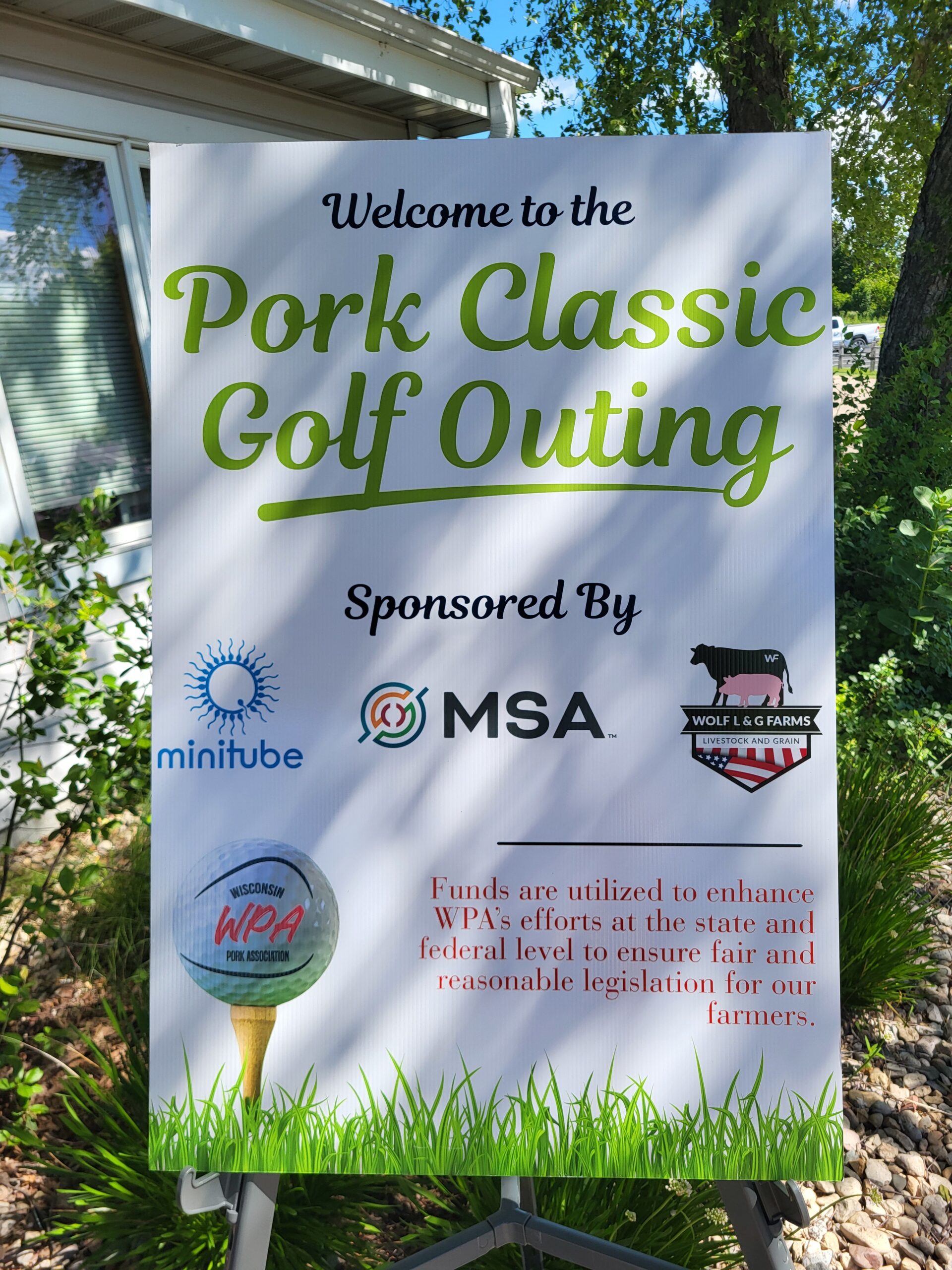 Golf Outing Sign